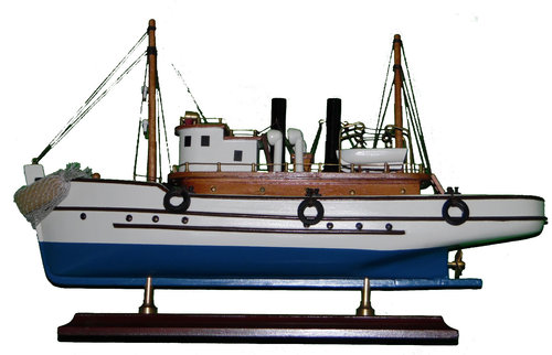 Historisches Salondampfer - Dampfermodell