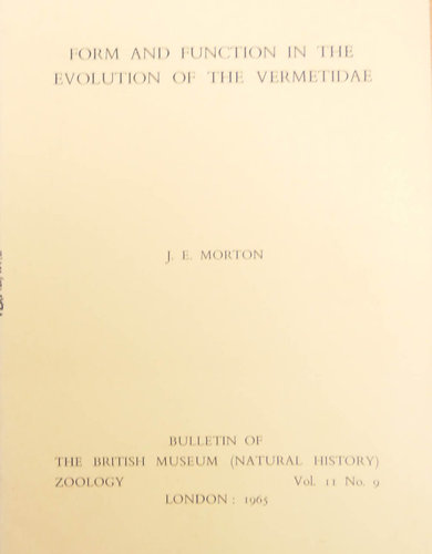 Form and Function in the Evolution of the Vermatidae