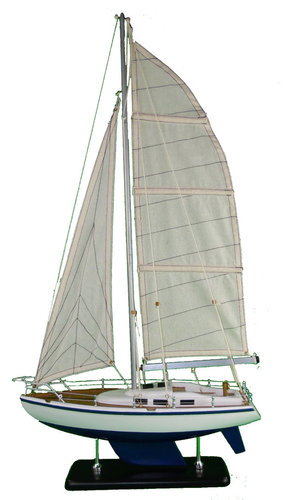 Motoryacht / Segelyacht / Motorsegelschiff - Länge 60cm ┼ H 100