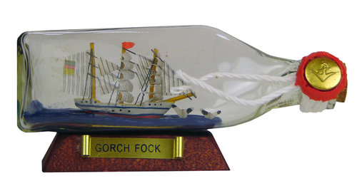 Buddelschiff - Segelschulschiff Gorch Fock