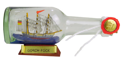 Buddelschiff - Segelschulschiff Gorch Fock VAR 2