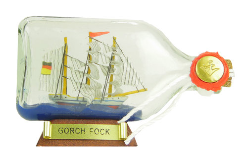 Buddelschiff - Segelschulschiff Gorch Fock VAR 3