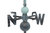 Wunderschöne große XXL Wetterfahne Motiv "Leuchtturm" 91 cm