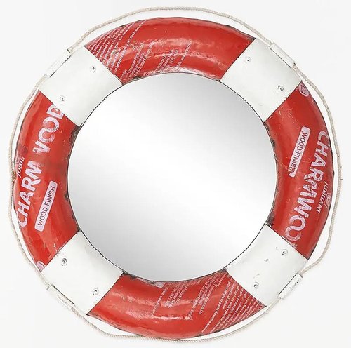 Rettungsring Spiegel- Lifebelt rot 60cm