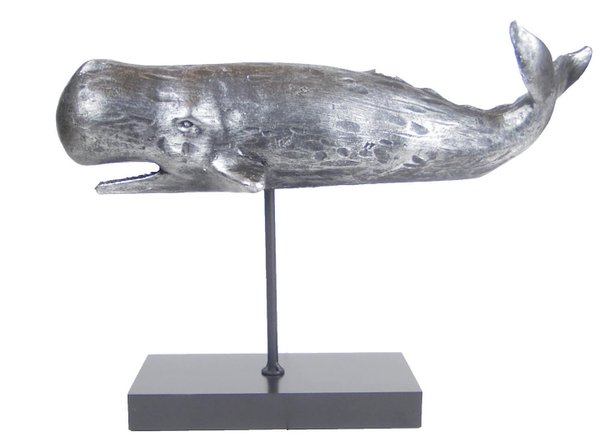 Wal- Dekofigur ┼ Pottwal ┼ große, Moderne Tier-Dekoration