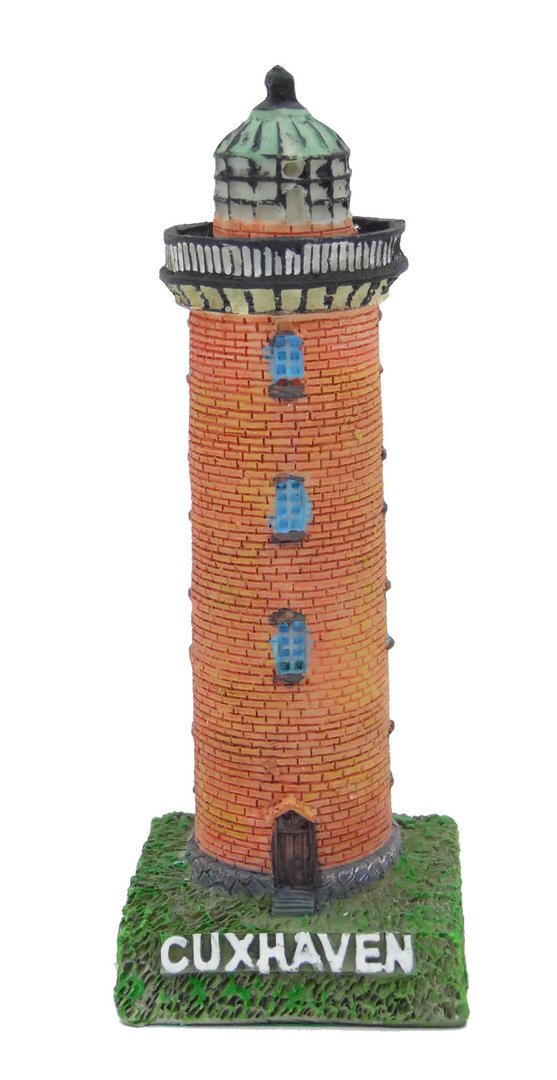 Deko-Leuchtturm - Cuxhaven - Höhe 15cm - Nordsee