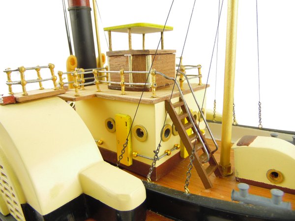 Raddampfer - Modellschiff │ einzigartiges Modell
