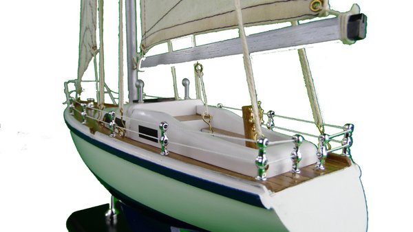 Motoryacht / Segelyacht / Motorsegelschiff - Länge 60cm ┼ H 100