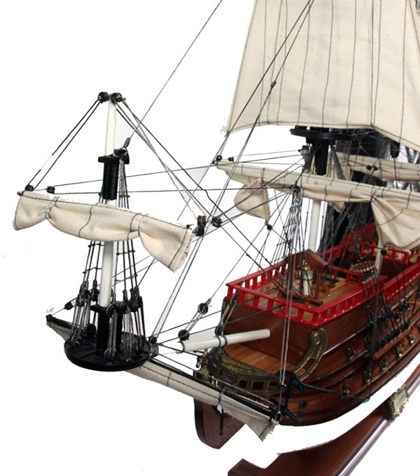 Schiffsmodell "Tim und Struppi" │ Modellschiff │Segelschiff