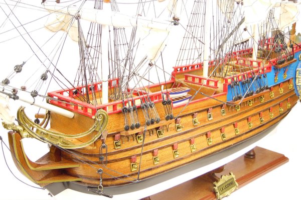 Schiffsmodell "Tim und Struppi" │ Modellschiff │Segelschiff