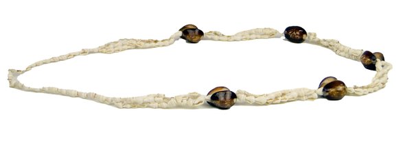 Muschelhalskette mit 47cm (einfache Länge) - Kaurimuscheln