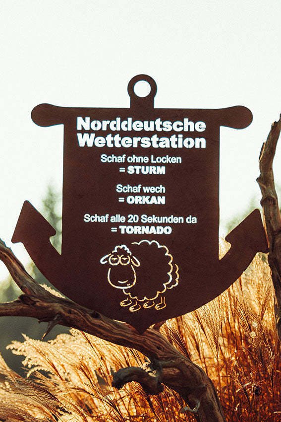 Rost Norddeutsche Wetterstation 65x64cm